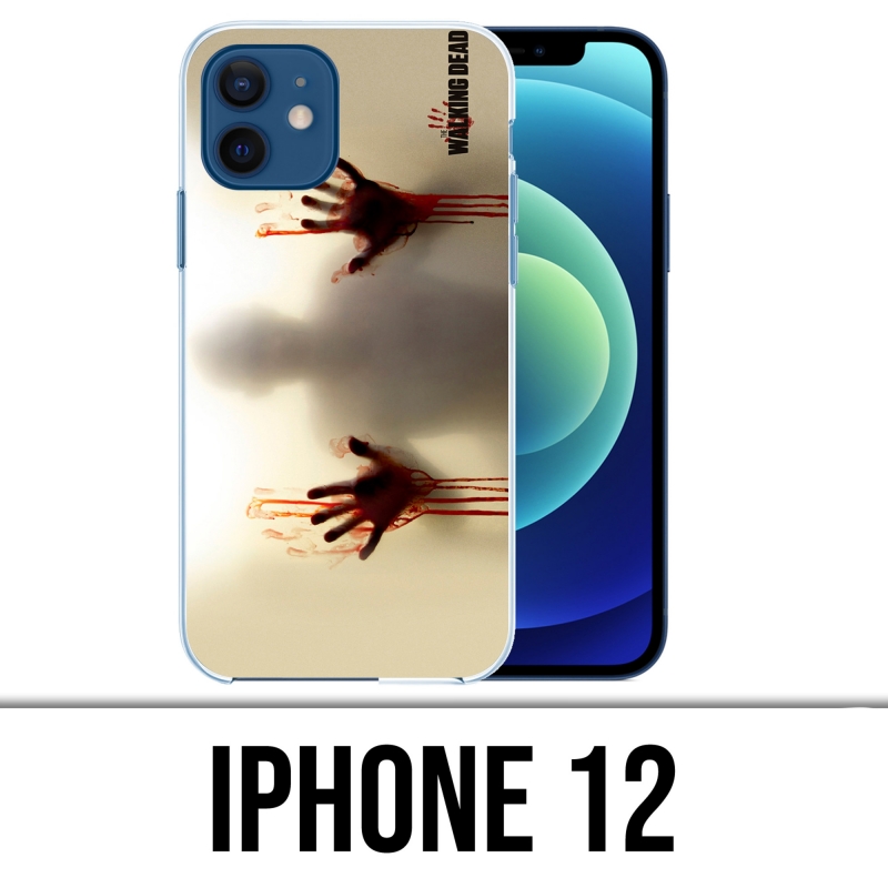 Coque iPhone 12 - Walking Dead Mains