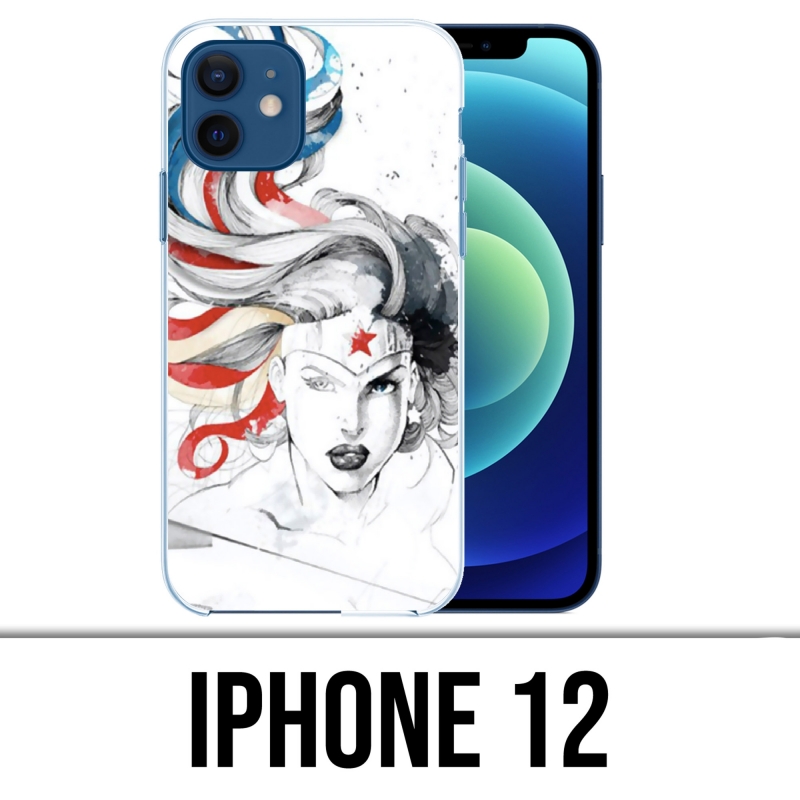 Custodia per iPhone 12 - Wonder Woman Art