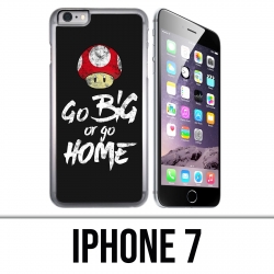 Coque iPhone 7 - Go Big Or Go Home Musculation