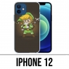 Coque iPhone 12 - Zelda Link Cartouche