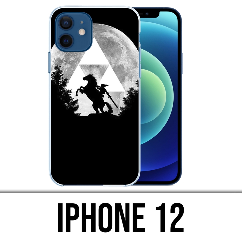 Custodia per iPhone 12 - Zelda Moon Trifoce