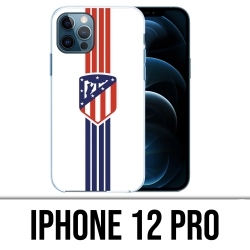 Coque iPhone 12 Pro - Athletico Madrid Football