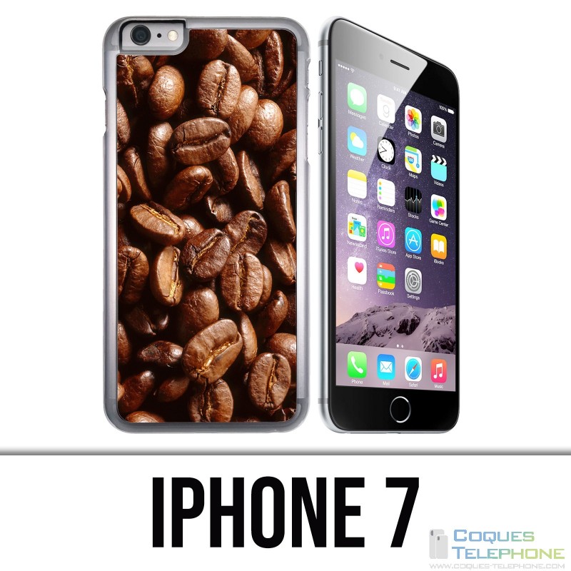 Coque iPhone 7 - Grains Café