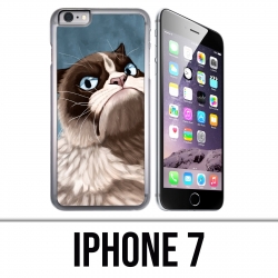 Coque iPhone 7 - Grumpy Cat