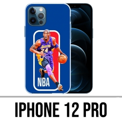 Custodia per iPhone 12 Pro - Kobe Bryant Logo Nba