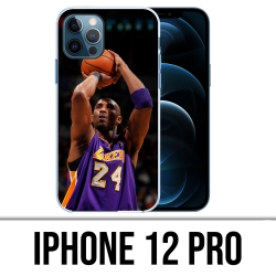 Coque iPhone 12 Pro - Kobe Bryant Tir Panier Basketball Nba