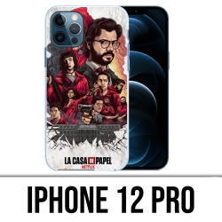 IPhone 12 Pro Case - La Casa De Papel - Comics Farbe