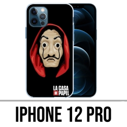 Coque iPhone 12 Pro - La Casa De Papel - Masque Dali