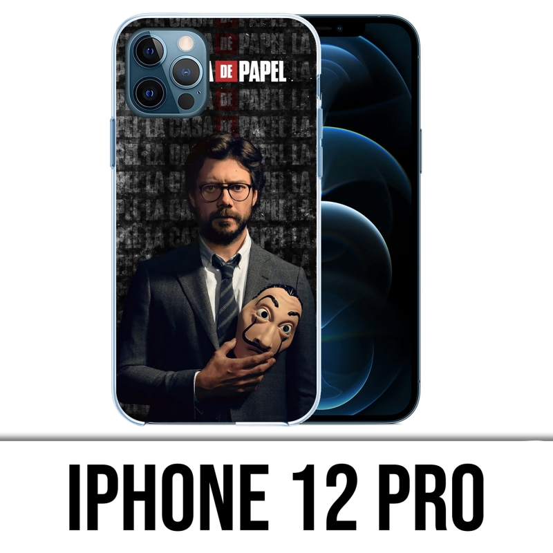 Custodia per iPhone 12 Pro - La Casa De Papel - Professor Mask