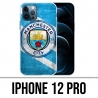 Coque iPhone 12 Pro - Manchester Football Grunge