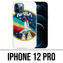 Coque iPhone 12 Pro - Nasa Badge Fusée