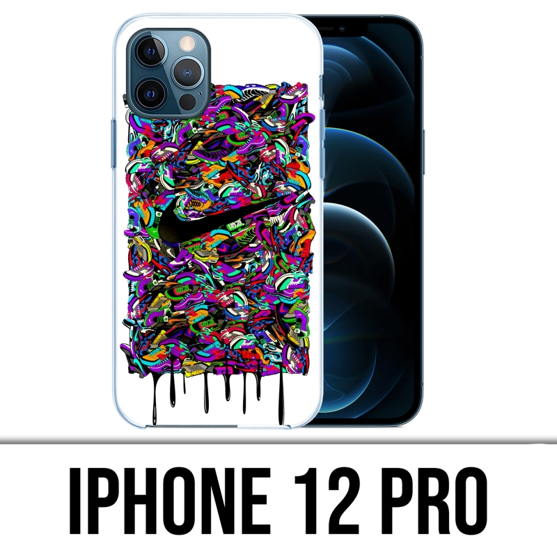 Funda para iPhone 12 Pro - Nike Sneakers Art