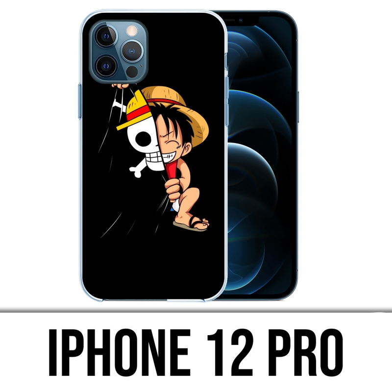 Funda para iPhone 12 Pro - One Piece Baby Luffy Flag