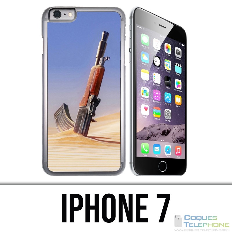 Custodia per iPhone 7: Gun Sand