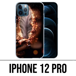 Coque iPhone 12 Pro - Plume...
