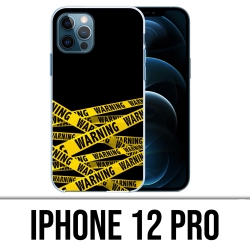 Funda para iPhone 12 Pro - Advertencia