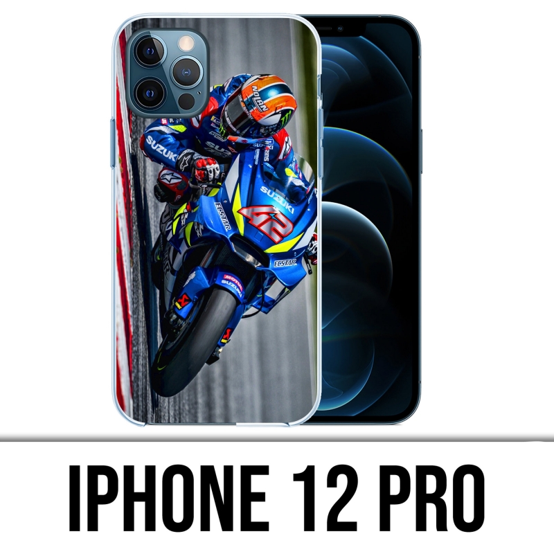 Custodia per iPhone 12 Pro - Alex-Rins-Suzuki-Motogp-Pilote