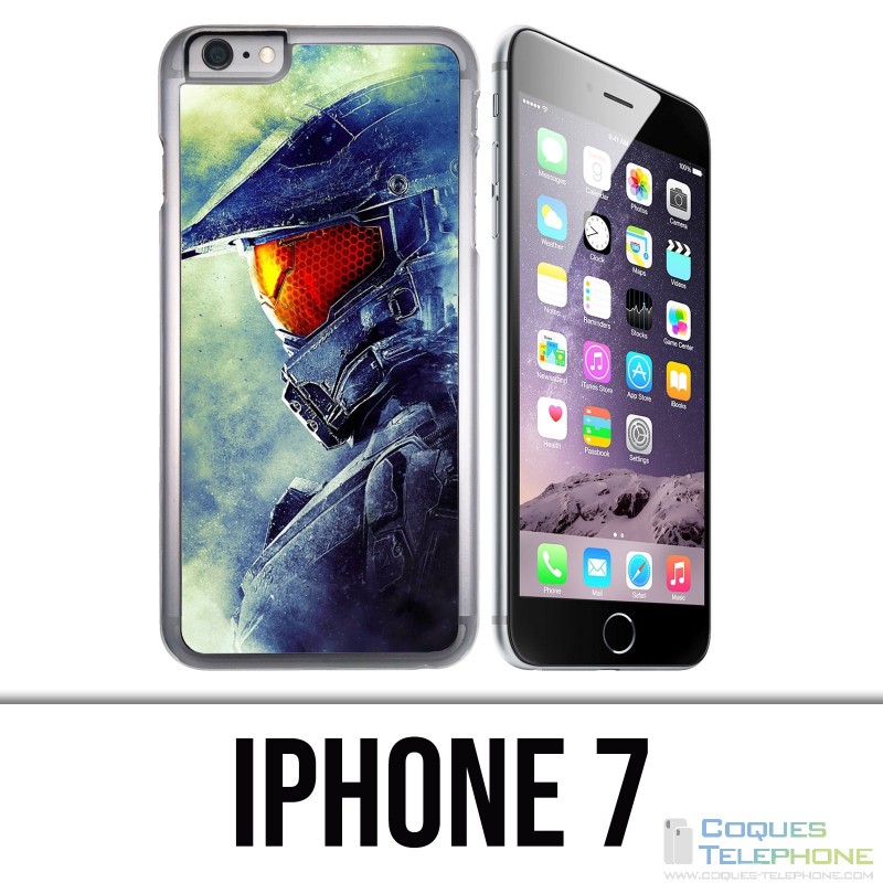 Custodia per iPhone 7 - Halo Master Chief