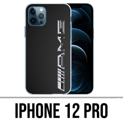 IPhone 12 Pro Case - Amg Carbone Logo