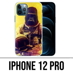 Funda para iPhone 12 Pro - Animal mono astronauta