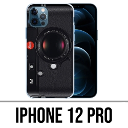 IPhone 12 Pro Case - Vintage Camera Black