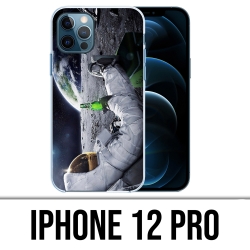 Coque iPhone 12 Pro - Astronaute Bière