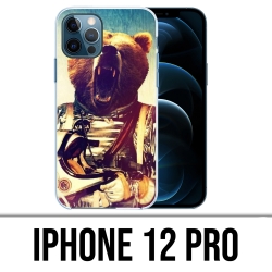 Coque iPhone 12 Pro - Astronaute Ours