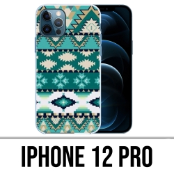 IPhone 12 Pro Case - Green Aztec