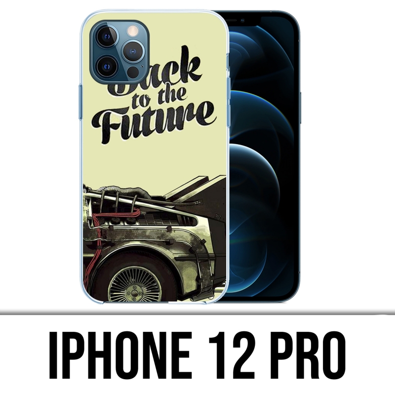 IPhone 12 Pro Case - Zurück in die Zukunft Delorean