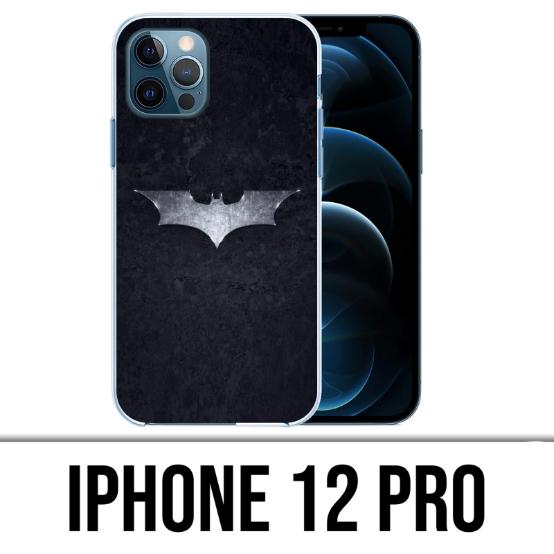 Custodia per iPhone 12 Pro - Batman Logo Dark Knight