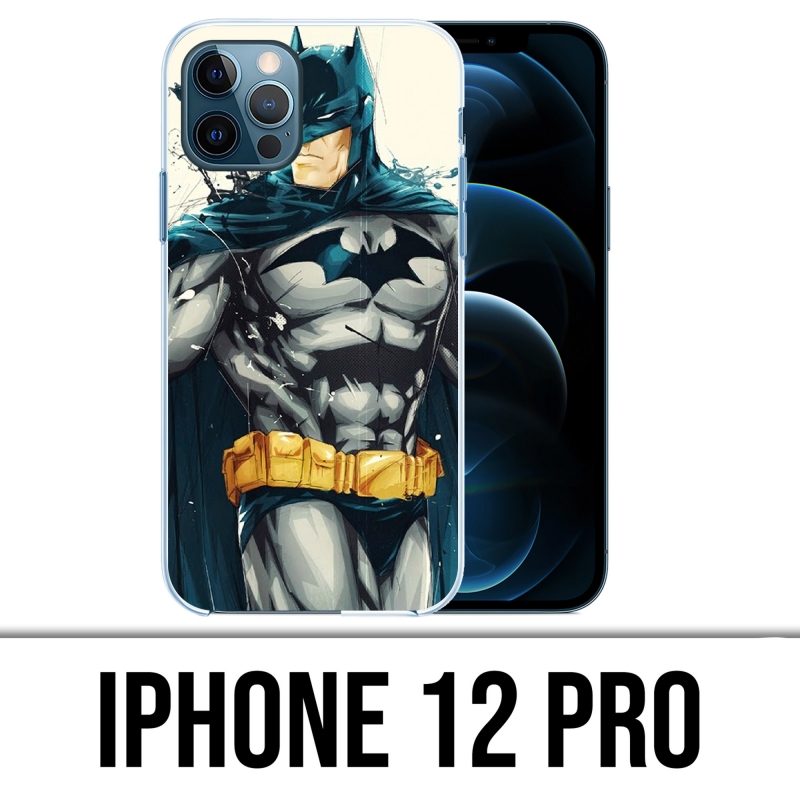 Custodia per iPhone 12 Pro - Batman Paint Art