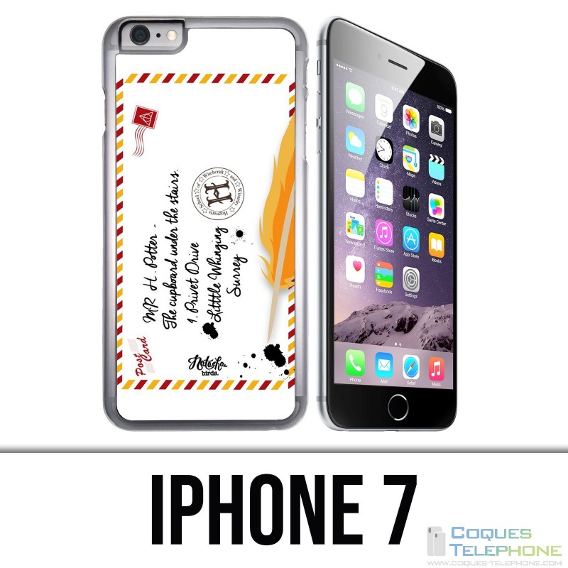 Custodia per iPhone 7 - Harry Potter Letter Hogwarts