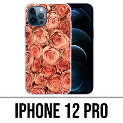 Coque iPhone 12 Pro - Bouquet Roses