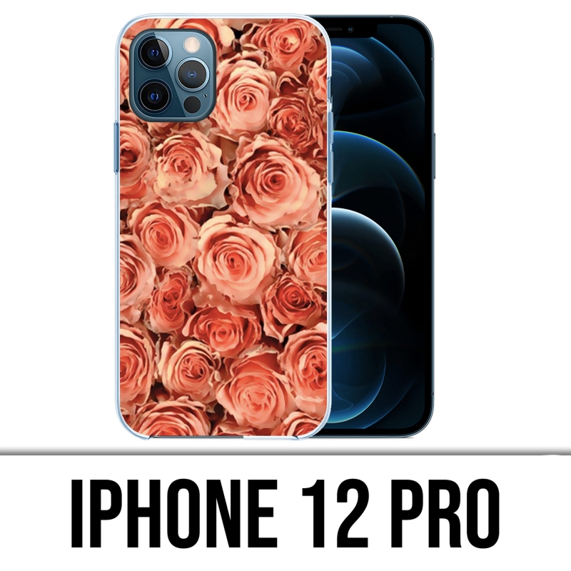 Custodia per iPhone 12 Pro - Bouquet di rose