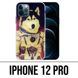 Funda para iPhone 12 Pro - Jusky Astronaut Dog