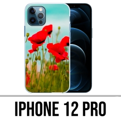 Coque iPhone 12 Pro - Coquelicots 2