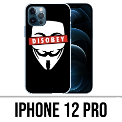Funda para iPhone 12 Pro - desobedecer anónimo