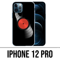 Coque iPhone 12 Pro - Disque Vinyle