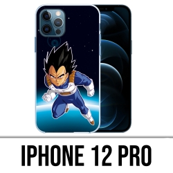 Coque iPhone 12 Pro - Dragon Ball Vegeta Espace