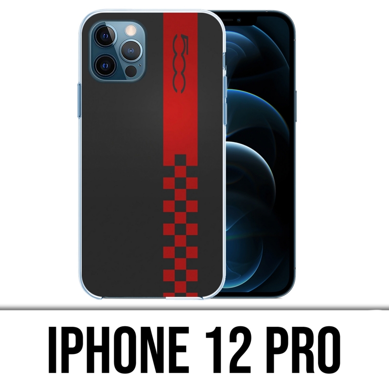 Coque iPhone 12 Pro - Fiat 500