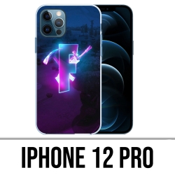 Custodia per iPhone 12 Pro - Fortnite Logo Glow