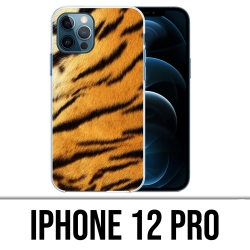 Coque iPhone 12 Pro - Fourrure Tigre