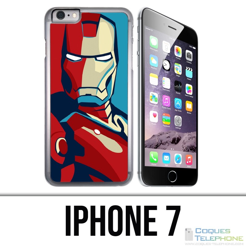 Funda iPhone 7 - Diseño Iron Man