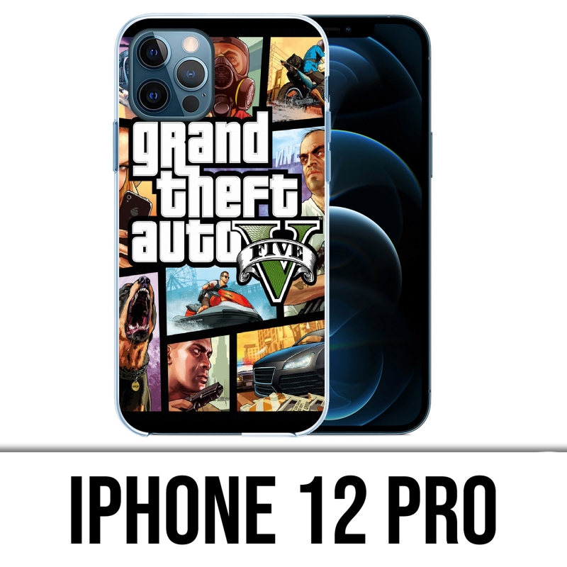Custodia per iPhone 12 Pro - Gta V.