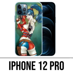 Coque iPhone 12 Pro - Harley Quinn Comics