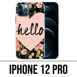 IPhone 12 Pro Case - Hello Pink Heart