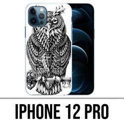 IPhone 12 Pro Case - Aztec Owl