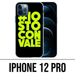 Coque iPhone 12 Pro - Io Sto Con Vale Motogp Valentino Rossi