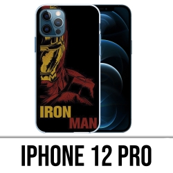 Funda para iPhone 12 Pro - Iron Man Comics