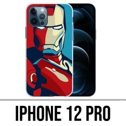 Custodia per iPhone 12 Pro - Poster di design Iron Man